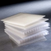Structure sheets in polycarbonate/polypropylene